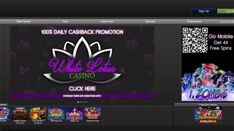  white lotus casino coupons for today